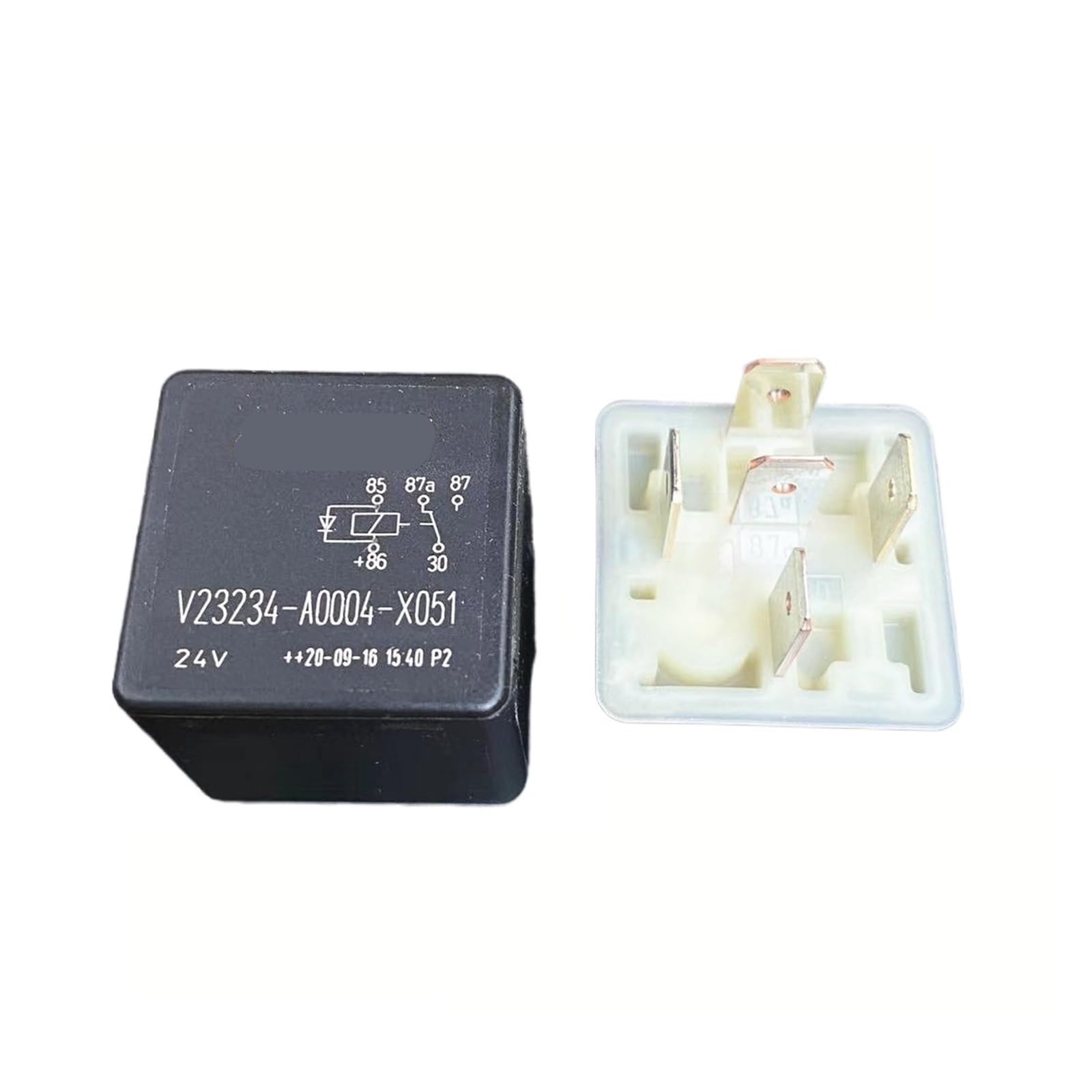 Relais V23234-A0004-X051 NISZA 24VDC commutateur electrique pour vehicule industriel