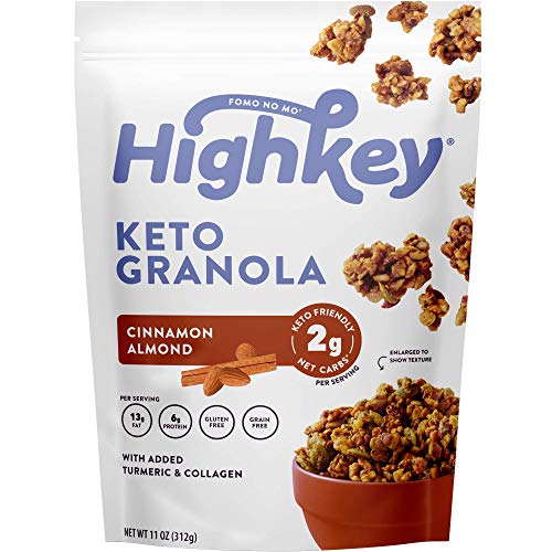 HighKey Snacks Keto Food Low Carb Granola - Cereal Snack - Paleo Friendly