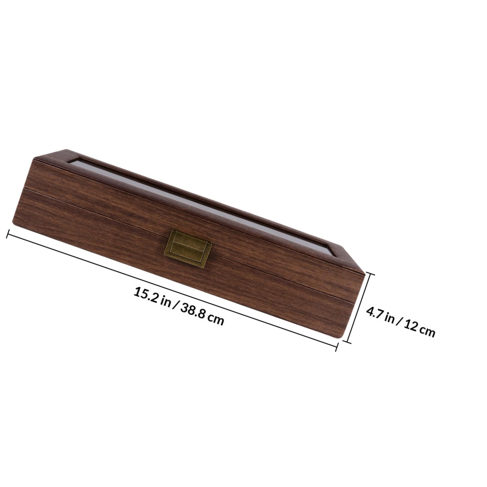 Scatola per Orologio in Legno Pu, Elegante, per Gioielli