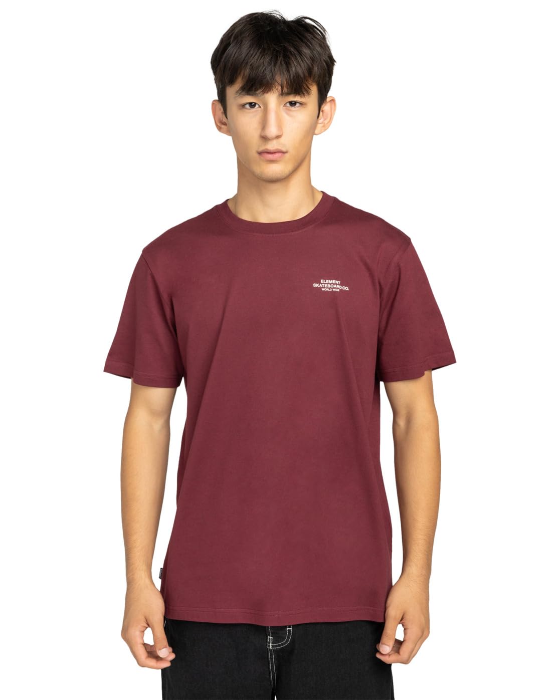 Element Co - Short Sleeve T-Shirt - Men - Red.