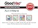 GoodVac Replacement for Oreck AirInstinct 75, 100, 108, 150, 200 Odor Absorber Carbon Pre-Filter - 2 Pack