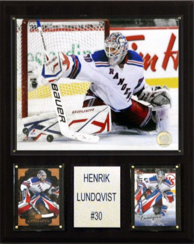 NHL Henrik Lundqvist New York Rangers Player Plaque