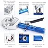 HSEAMALL Hydraulic A/C Hose Crimper Kit - Handheld Crimping Tool Set with Snap On 7 Die for Car Air Conditioning Hose Repair #2