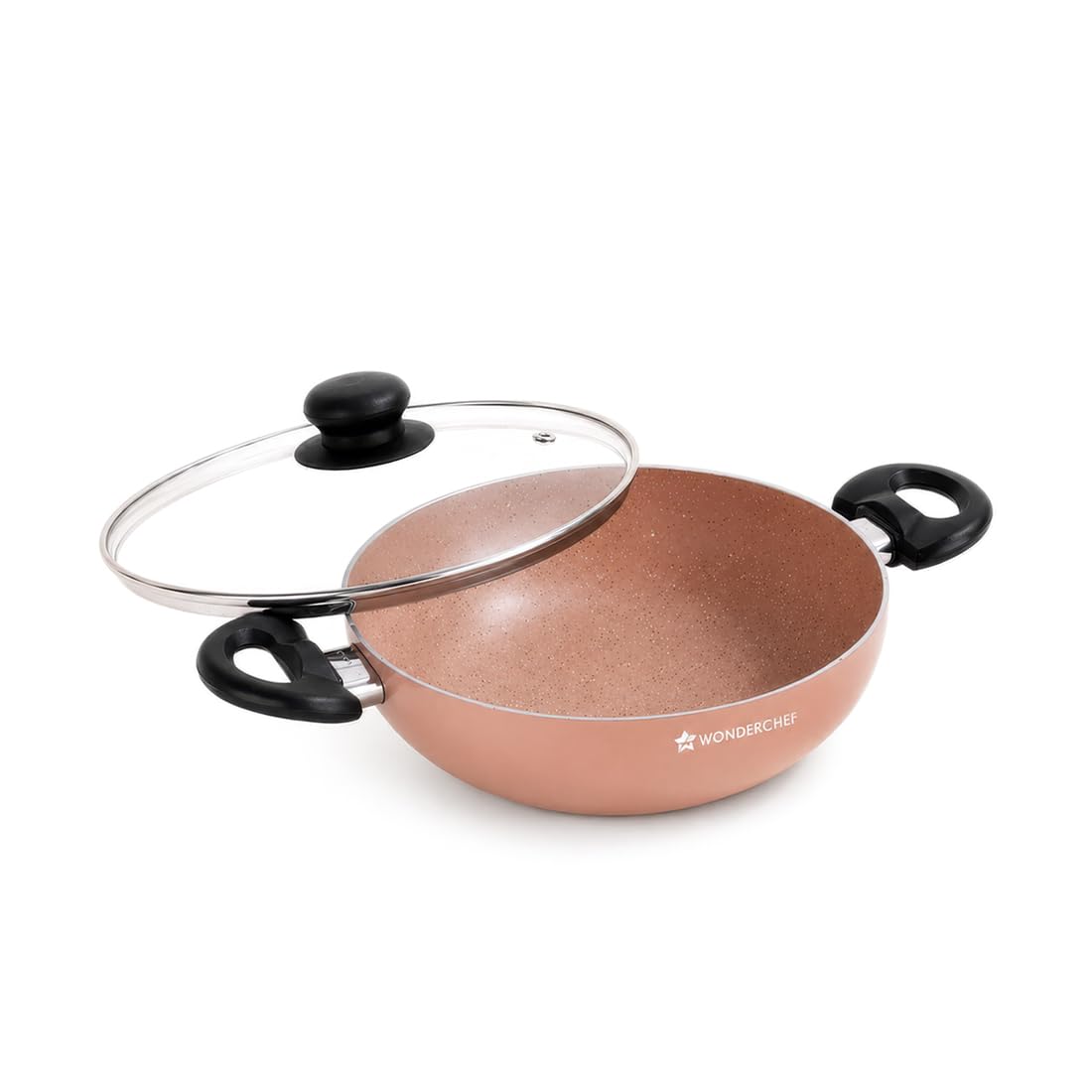 Wonderchef Vitalife Kadhai - Non-Stick, Teal -10