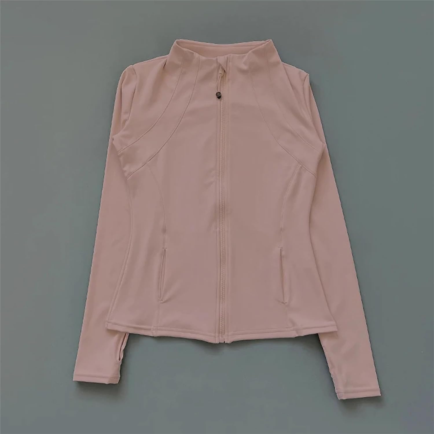 Women Fleece Jacket Long Sleeve Soft Zip Up Cropped Outerwear Top for Casual Daily and Outdoor Wear