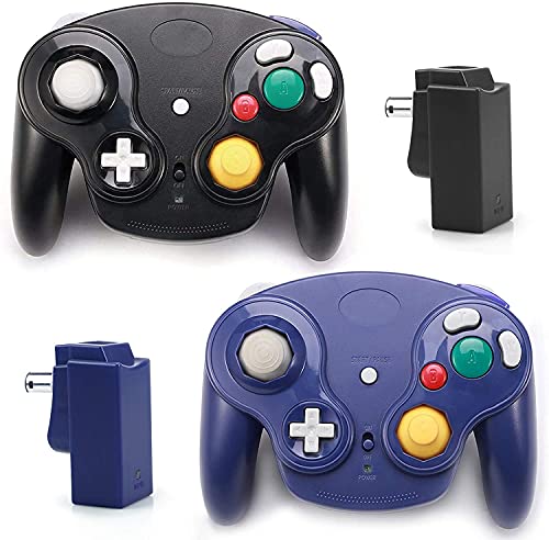 Vinklan Wireless Controllers, Classic Wavebird Wireless wii Controller Remote Gamepad Joystick for Nintendo Console, Compatible with Wii