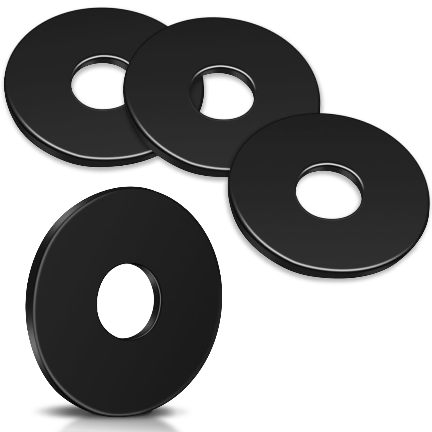60Pcs M6 Washer Round, M6 x 20mm Metal Washers for Screws, Stainless Steel Washer Thickness 1.5mm — image 1