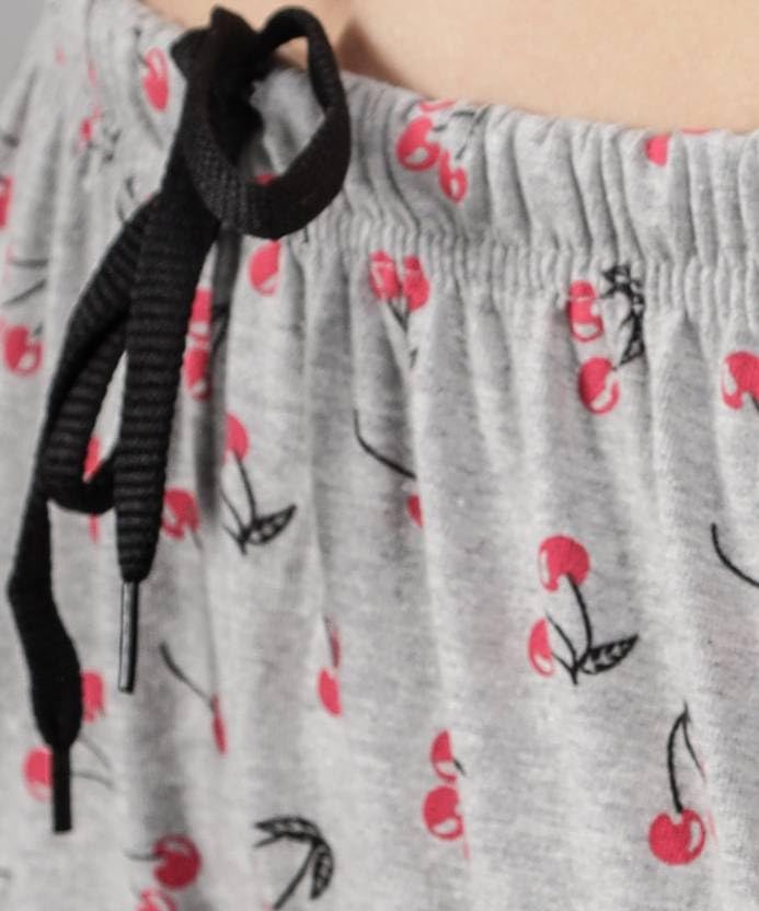 Image of Printed Womens Pyjama Night Pant, Soft Cotton Fabric, Casual Wear (Pack of 3)