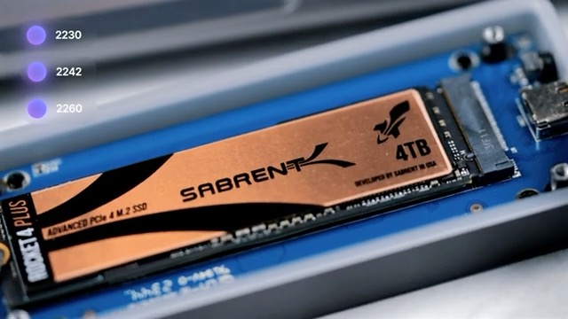 Amazon.com: SABRENT Rocket RGB USB C 20Gbps M.2 SATA/NVMe SSD