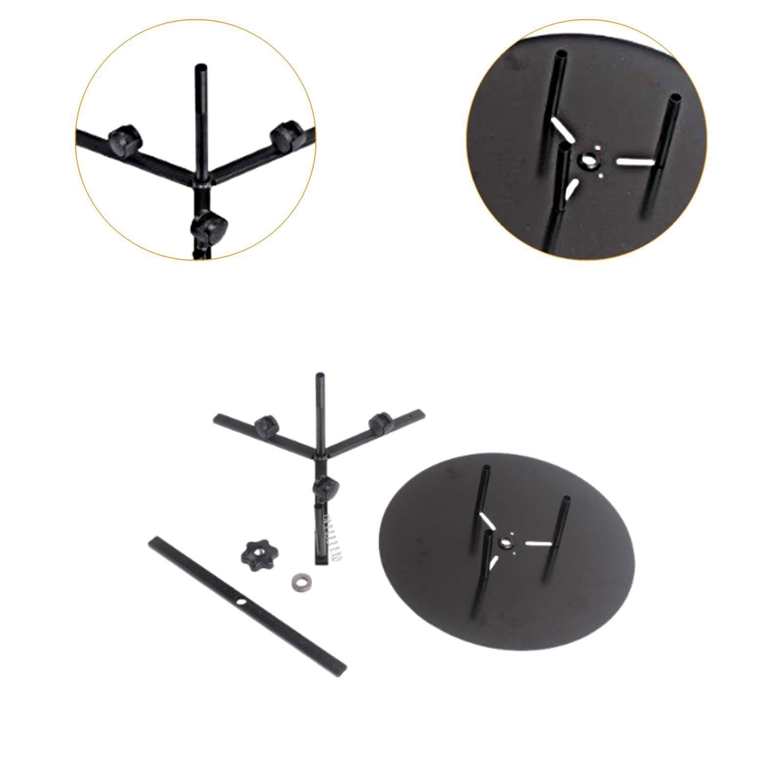 Porta Cavi Rack Dispenser Filo Porta Bobina Cavo Supporto Elettricista Stabile Compatto Metallo Regolabile Attorcigliamento Recupero Preciso, 1 Livello 36 Cm