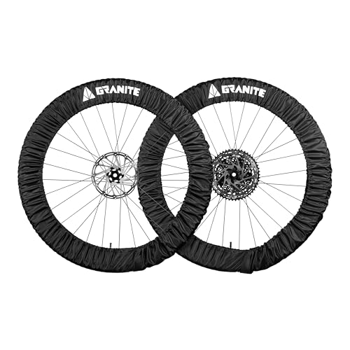 Fundas para ruedas de bicicleta Granite Crust con protección densa duradera 2