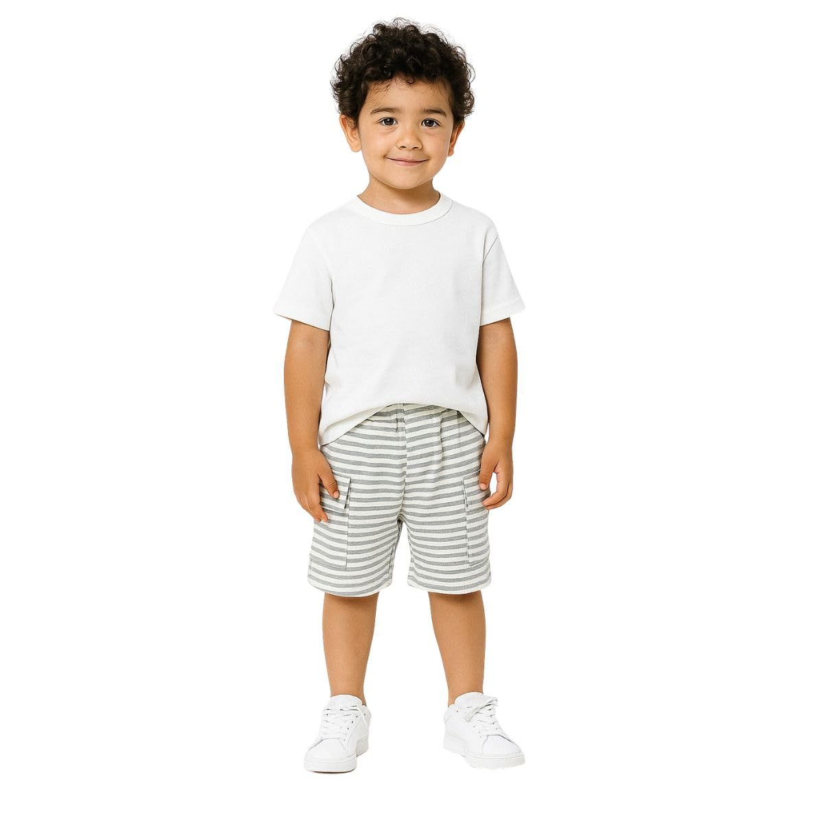 Kit 2 Bermudas Infantil Moletinho Bolsos Listrada E Amarelo em promoção! Veja a oferta e mais achadinhos de Meninos 3 Hoje é o melhor dia para comprar Kit 2 Bermudas Infantil Moletinho Bolsos Listrada E Amarelo com aquele preço maroto! Promoção! Aproveite a oferta! 3