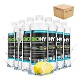 BiOHY Industriereiniger Konzentrat (9 x 1L) + Dosierer | geeignet für Waschsauger, Reinigungsautomaten & Saugwischer – Kraftreiniger für Hartböden, Werkstatt & Gewerbe, schaumkontrolliert