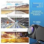 HD Backup Camera,Metal Housing 170 Degree Wide View Angle License Plate Rear View Camera for Car,Clear Night Vision IP69 Waterproof Rearview Universal Reverse Cam Kit for Vehicle SUV RV Pickup - Image 5