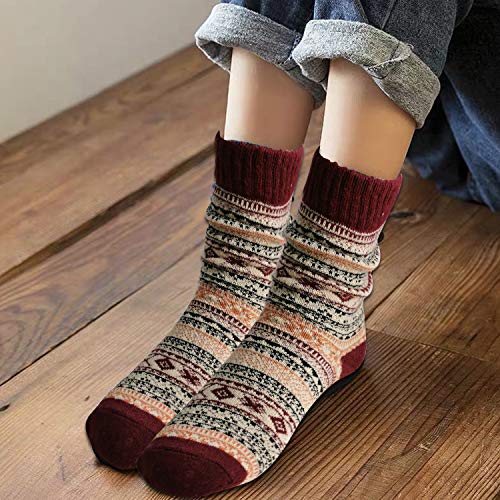 Image of MORECOO Socks for Women Novelty Socks Warm & Cozy Gifts for Women