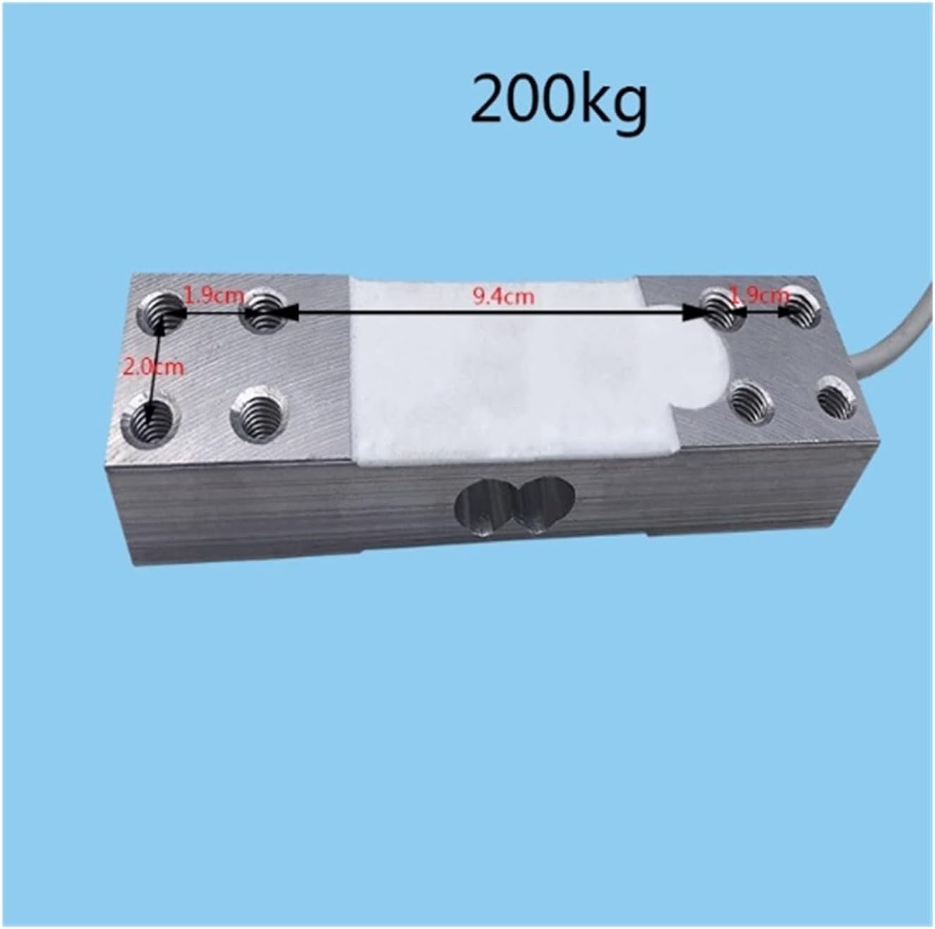 Load Cells, Electronic Platform Scale Load Cell Pressure Balanced Cantilever Load Weight Sensor(200kg)