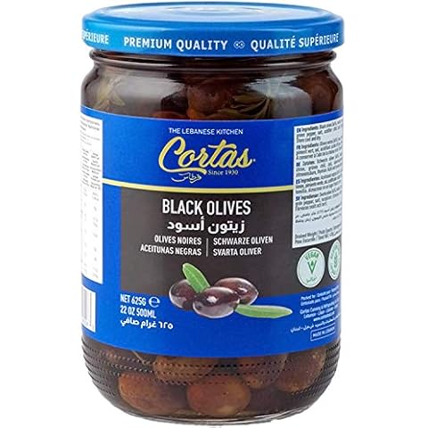 Cortas Whole Black Olives Cover