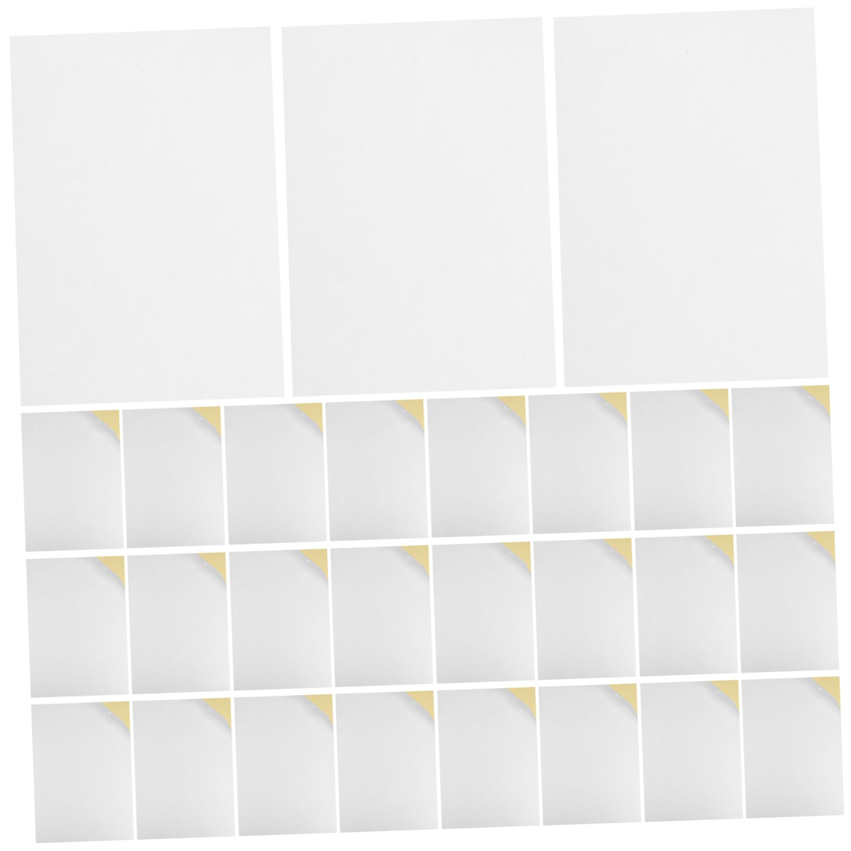 Etiquetas de Papel Autoadhesivas A4 100 Hojas