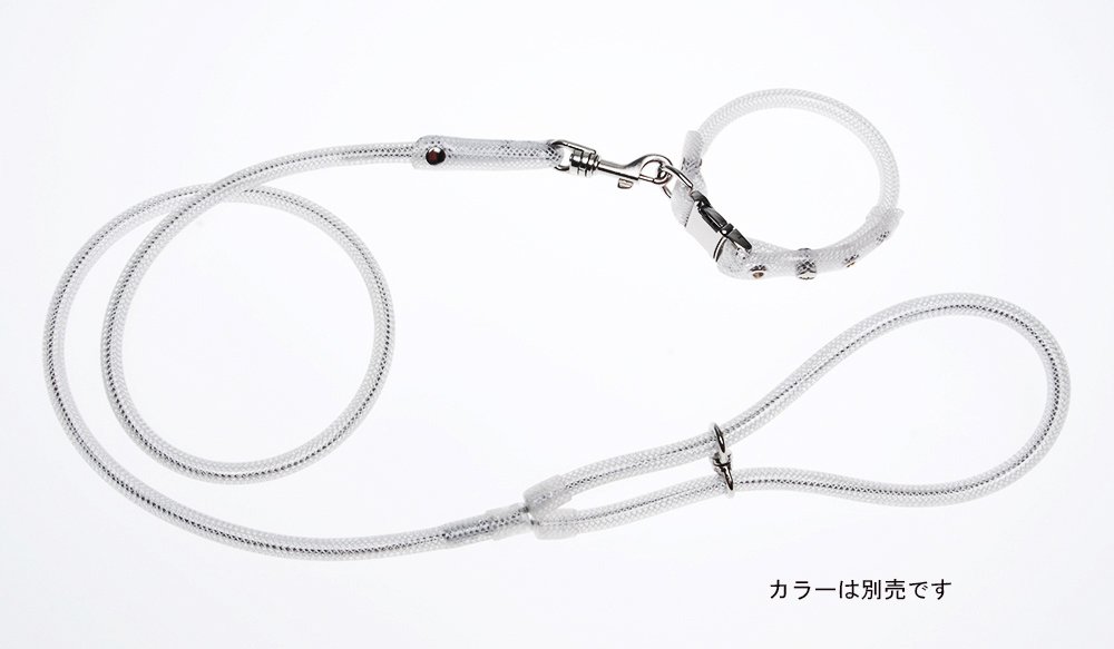 DOGS チューブリード 小型〜中型犬用 (10 リード 犬 小型犬 中型犬 グリ ザ リーシュ gris THE LEASH [120cm