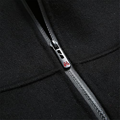 Winter Men's Stand-collar Mid-length Jacket Jacket Fashion Self-cultivation Handmade Double-sided Woolen Coat - Image 5