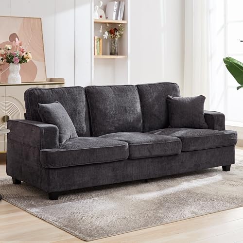 Couches for Living Room, 89 inch Cloud Couch Sofa in Chenile with Extra Comfy Soft Deep Seats,...