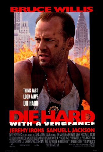 Movie Posters 27 x 40 Die Hard: with a Vengeance