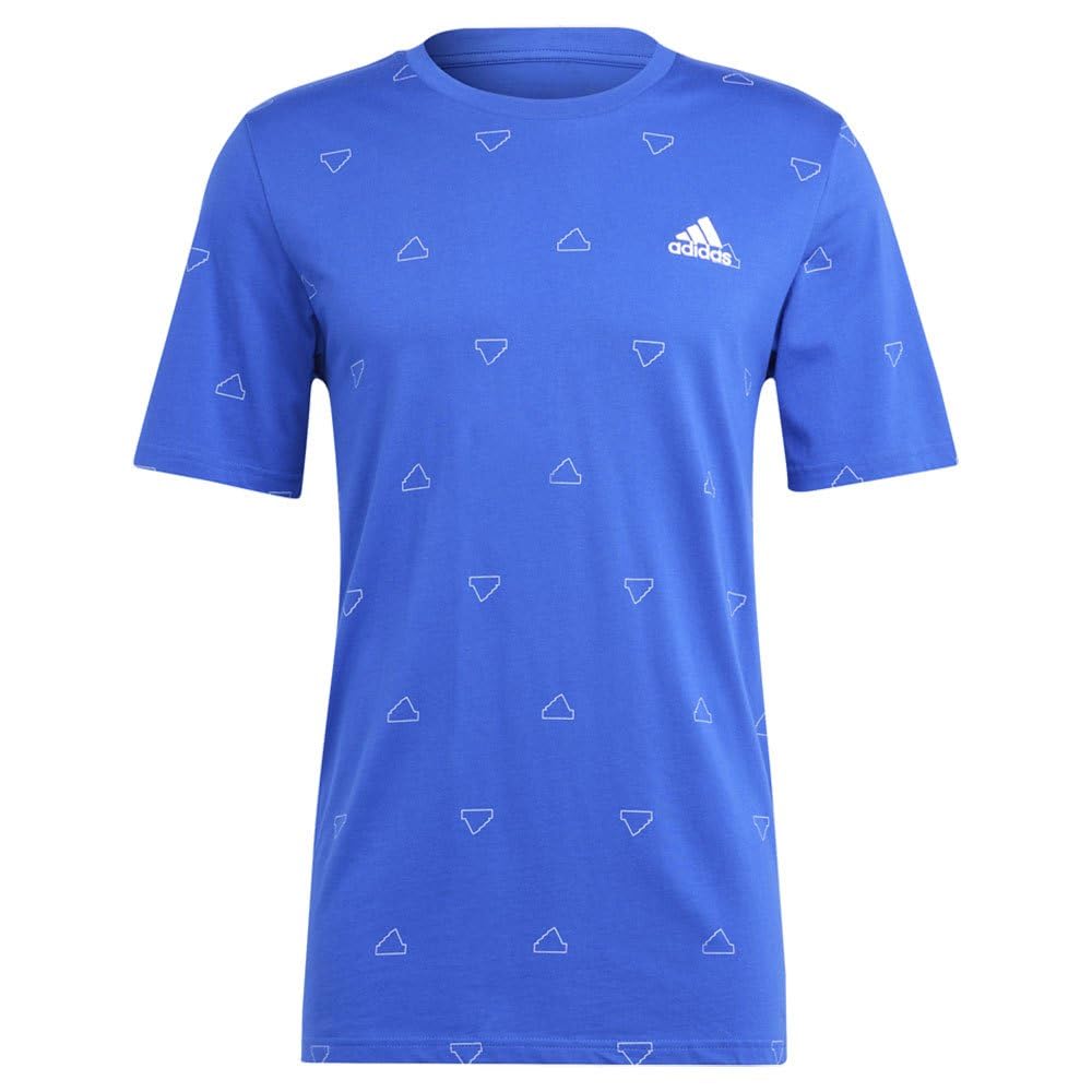 adidas T-shirt Mężczyźni Seasonal Essentials Monogram Graphic Tee