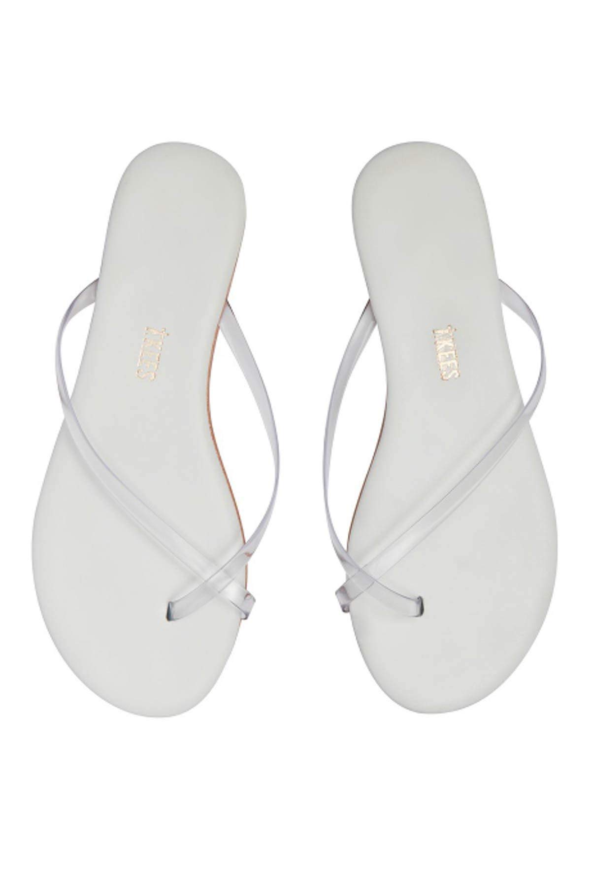 clear flip flops