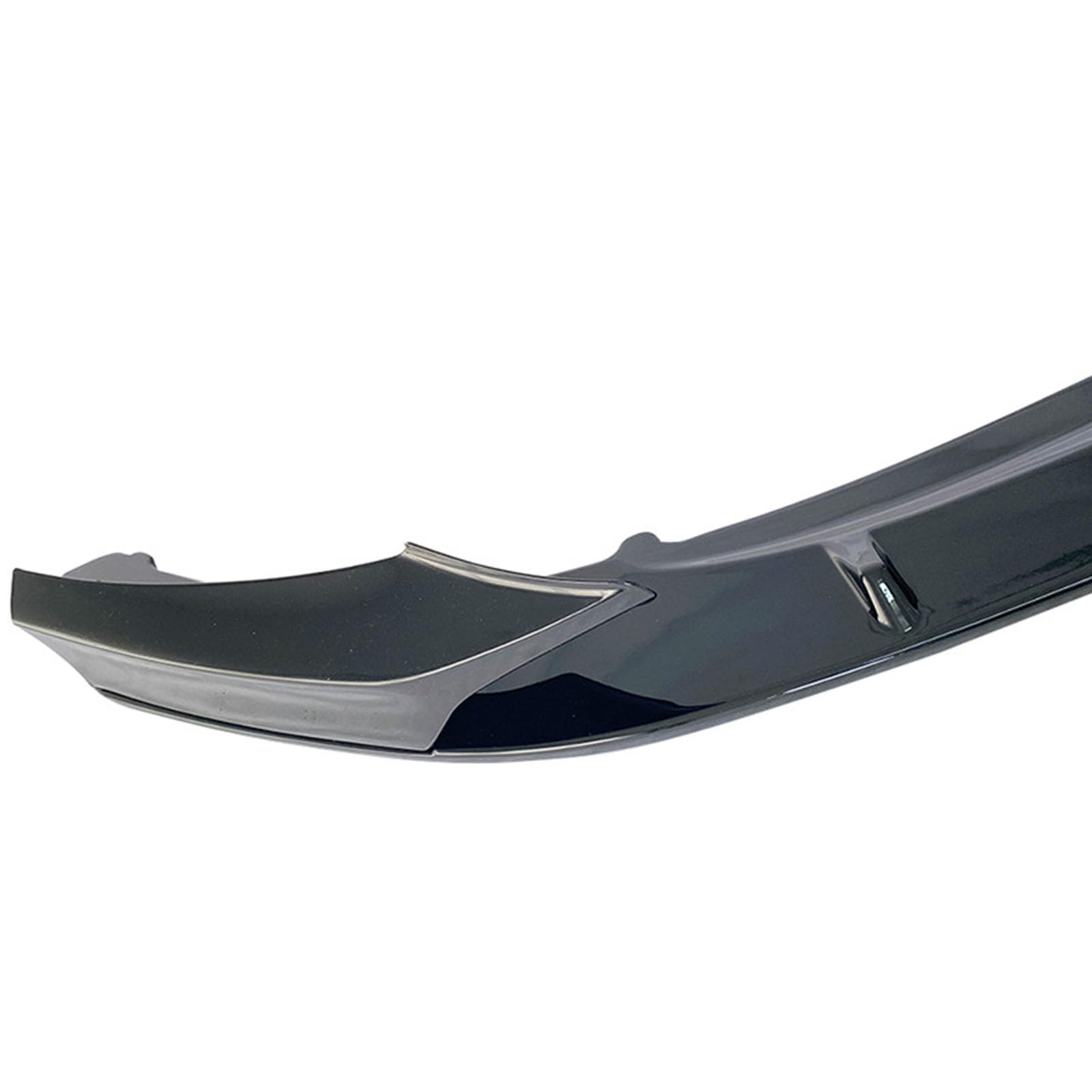 Kompatibel mit BMW 1 Series F20 Early Sport M135i MP Style 2012-2014, Frontstoßstangen-Spoilerlippe, Auto-Unterkörper-Kit-Splitter, B Carbon Fiber Look