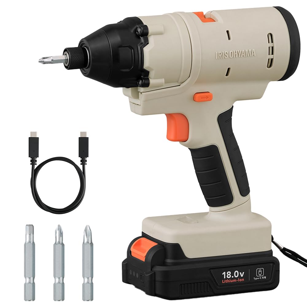 Amazon.co.jp: アイリスオーヤマ マルチギア 充電式インパクト