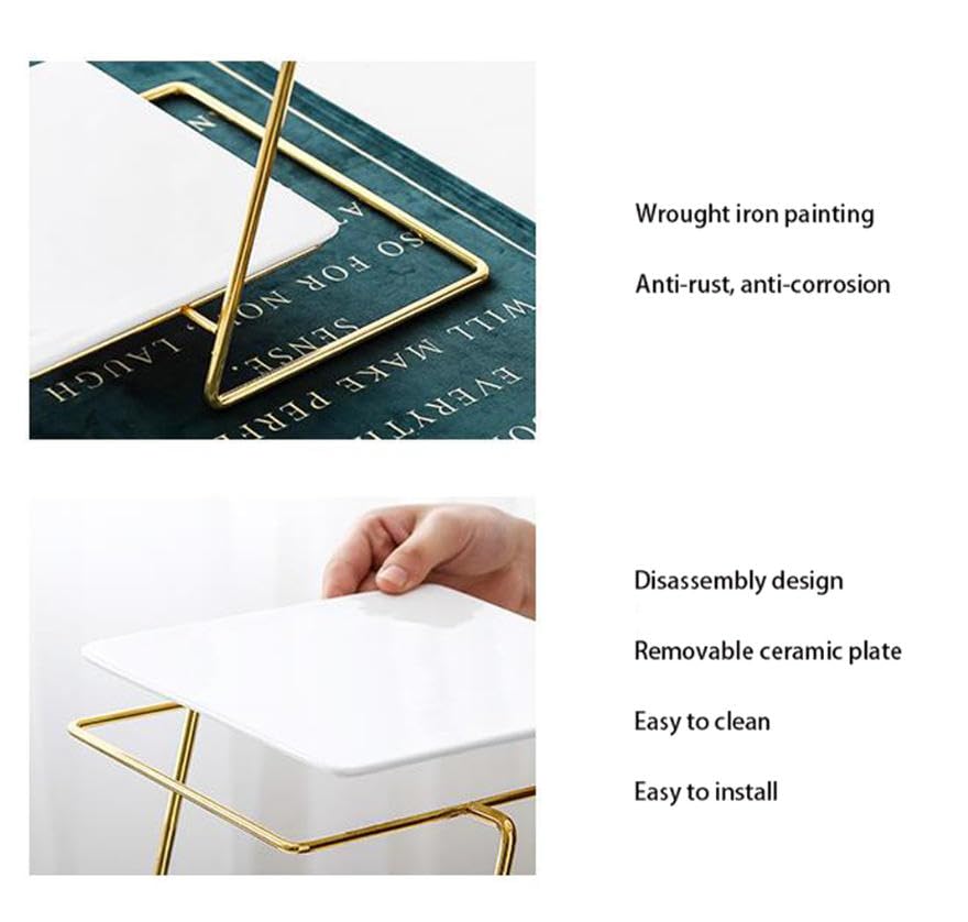 Luminexia Alzata Torta,Alzata Torta a 3 Piani Alzata per Torta Cupcake Stand di plastica,Supporto per Torta per Dolci,Accessorio casalinghi per Matrimoni,Feste,Cene,Compleanno,Baby Shower ECC.
