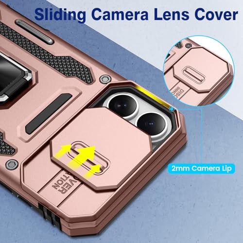 Coque iPhone 16 Plus VEGO de protection robuste militaire avec béquille