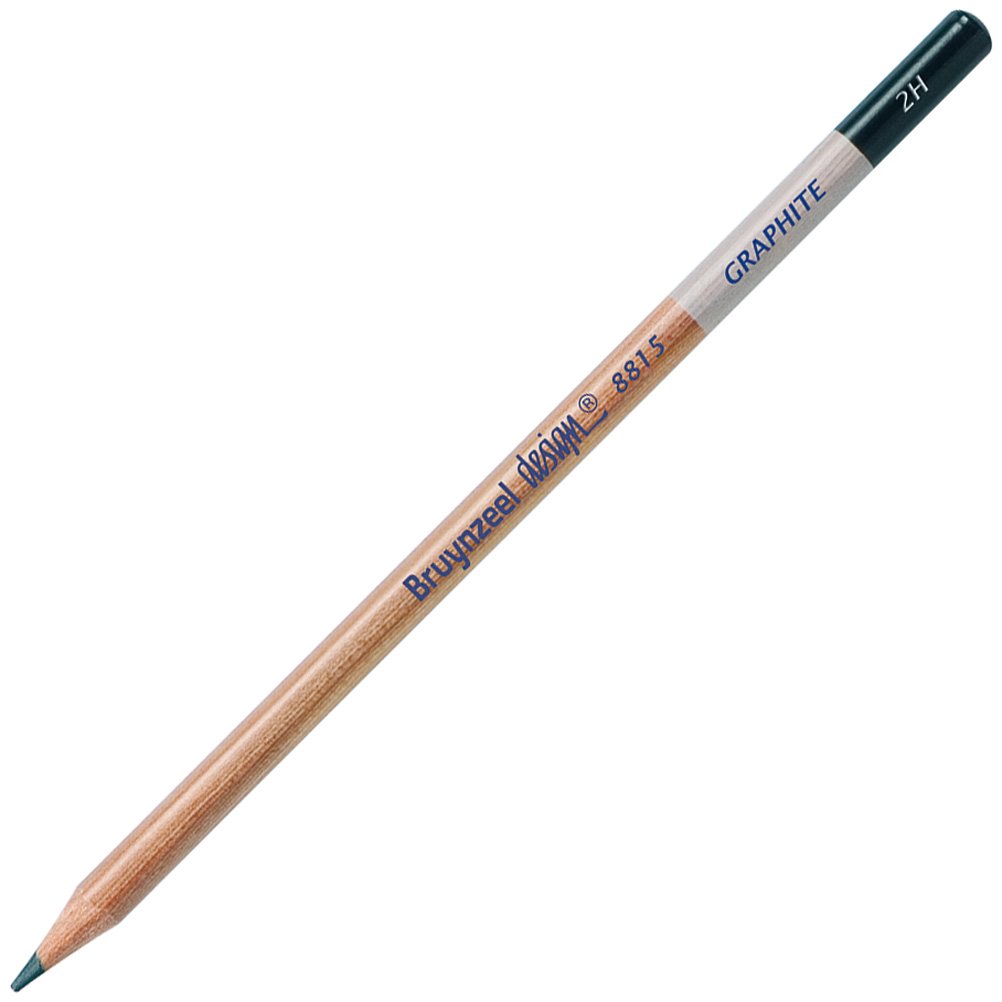 Royal Talens Bruynzeel Design Graphite Pencil, 2H Lead (8815K2H)