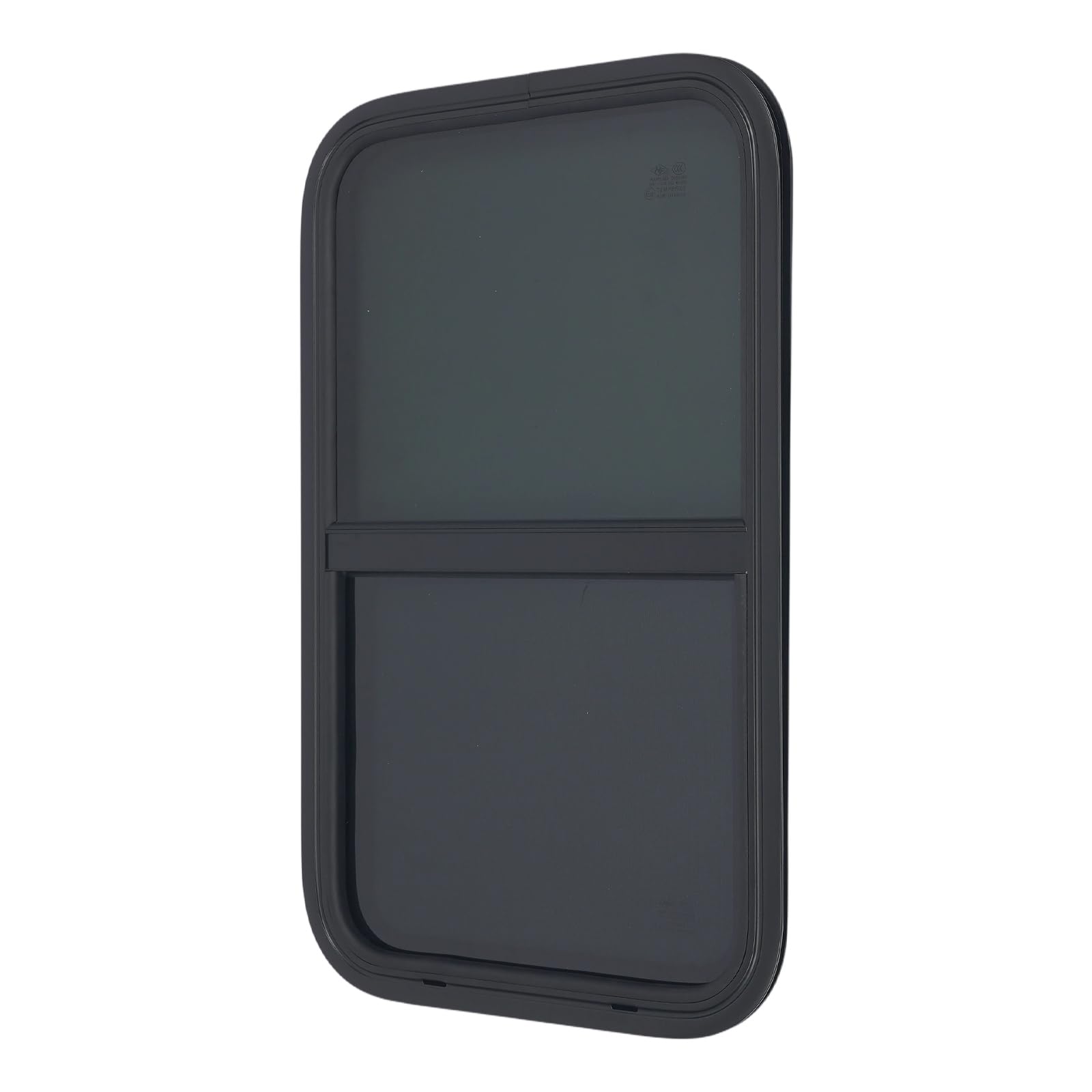 Ventana Deslizante Vertical Para Autocaravana, Ventana Lateral Del Remolque Con Malla Antimosquitos, Vidrio Templado Negro, Para Vehículo Recreativo
