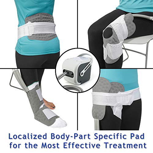 Ossur Cold Rush Therapy Machine System With Knee Pad- Ergonomic, Adjustable Wrap Pad Included- Quiet, Lightweight And Strong Cryotherapy Freeze Kit Pump #TOP6