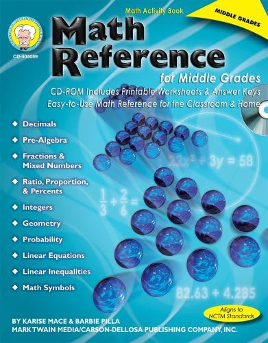 Math Reference for Middle Grades: Karise Mace, Barbie Pilla ...