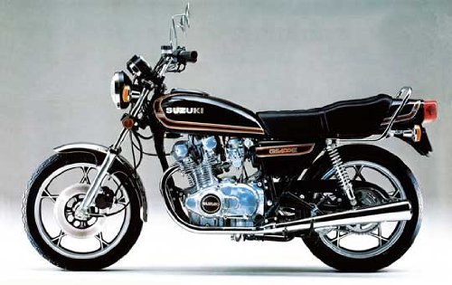 Maquette Moto Aoshima Suzuki GS400E – Échelle 1/12, Série Naked Bike Ref 11