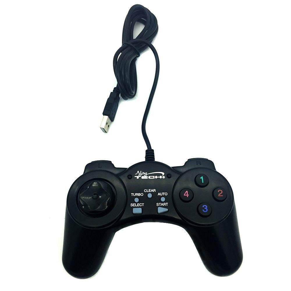 NJOY 2 Pack PC USB Joypad Gamepad Game Gontroller Joystick Black (Windows):  Buy Online at Best Price in UAE - Amazon.ae