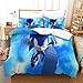 Produktbild Sonic gegen Mario 3D Digitaldruck Dreiteiliges 100% Polyester sehr weich pflegeleicht hypoallergen Bettwäsche Set Weicher Bettbezug mit 2 Kissenbezügen, für Doppelbett (200 cm x 200 cm)