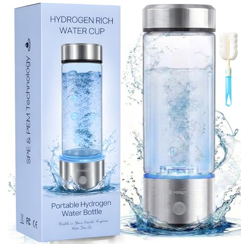 2026 Hydrogen Water Bottle, Up to 3100 PPB in 3