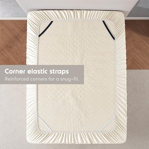 Image of Nestl Extra Deep Pocket Queen Fitted Sheet Only, Queen Size Fitted Sheet