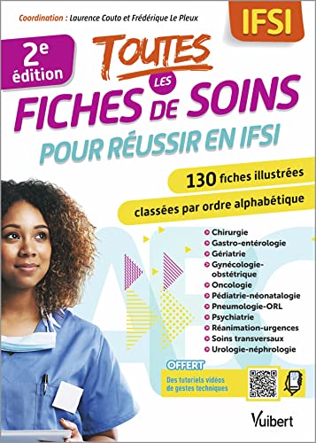 Toutes les fiches de soins pour réussir en IFSI
