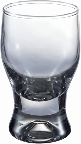 Miniatura 5 de M&N HOME Juego de 6 vasos de chupito, vasos de chupito de 2 onzas, vasos de chupito de Navidad, juego gris ahumado