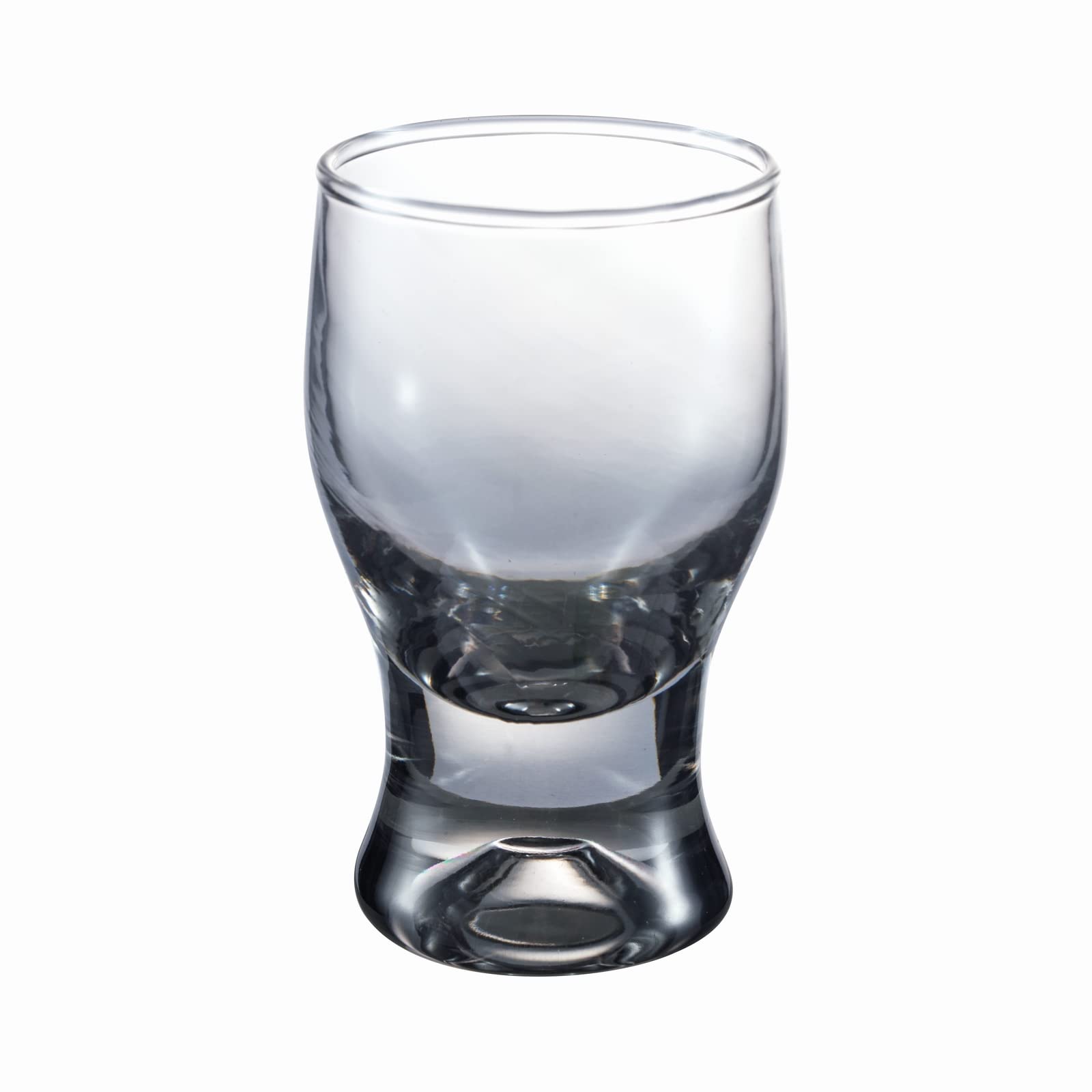 M&N HOME Juego de 6 vasos de chupito de 2 onzas, vasos de chupito de Navidad, juego gris ahumado