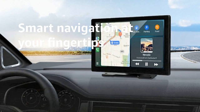 Amazon.com: Ecoyoca 9'' Wireless Carplay Screen for Car Android