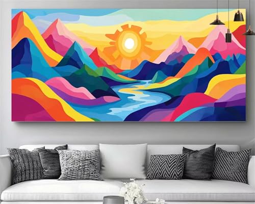 Diamond Painting Coucher de Soleil pour un après-midi créatif