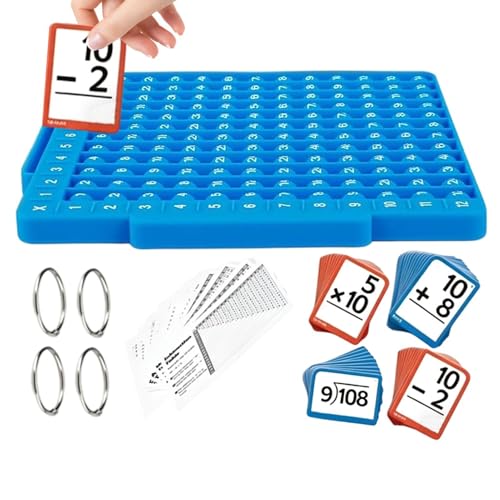 Juego de sumas y restas con fichas didácticas para cálculo mental infantil