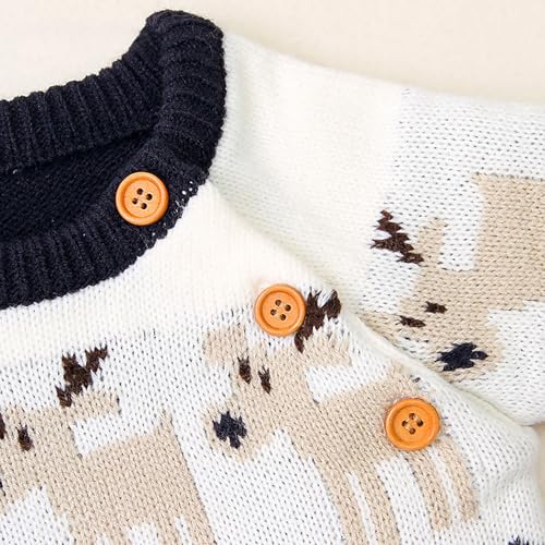 Boys And Girls Fall And Winter Christmas Knitted Sweater Kid Sweatshirt Girl4