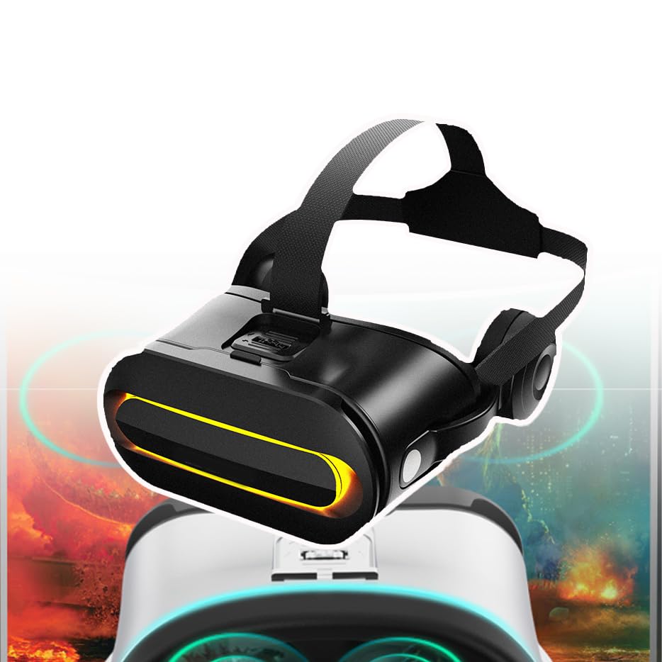 Casque VR 3D anti-fatigue visuelle avec correction myopie intégrée