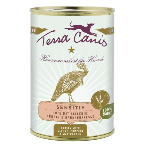 Terra Canis Sensitive Pute mit Sellerie, Kürbis und Kamille 400 g
